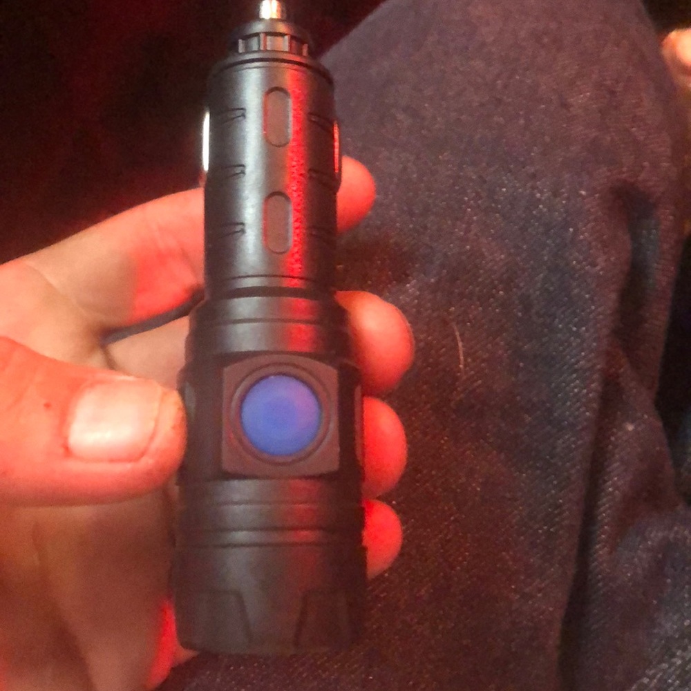 Call bowl, cigarette car charger, flashlight